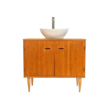 Badkamermeubel | Vintage | Teak|  4128 beschikbaar voor biedingen