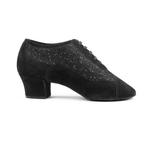 Portdance PD701 Fashion Trainingsschoenen Zwart Nubuck Glitt, Sport en Fitness, Ballet, Verzenden, Nieuw