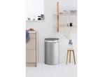 Brabantia Touch Bin Prullenbak - 40 liter - Metallic, Verzenden, Zo goed als nieuw