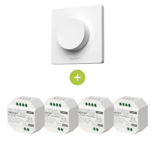 Bundelpakket | 4x Triac draadloze dimmer | 100-240V, Doe-het-zelf en Verbouw, Elektra en Kabels, Nieuw, Ophalen of Verzenden