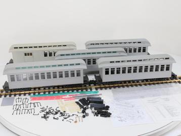 Bachmann Set 5 St. G Kit Classic Coach/Combine, metallrad... beschikbaar voor biedingen