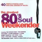 cd - Various - The Greatest 80s Soul Weekender, Verzenden, Zo goed als nieuw