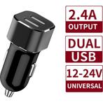 Dubbele USB Auto Oplader 12V / 24V Sigarettenaansteker, Ophalen of Verzenden, Nieuw