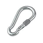 Karabijnhaak / carabiner 5x50mm - Twistlock, Doe-het-zelf en Verbouw, Verzenden, Nieuw