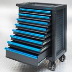 Datona Gereedschapswagen 8 lades met gatenborden en slot -, Doe-het-zelf en Verbouw, Gereedschapskisten, Ophalen of Verzenden