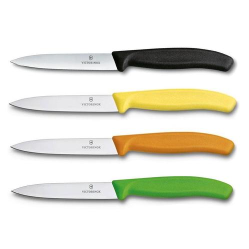 Victorinox schilmes 8 cm RVS glad set van 4, Huis en Inrichting, Keuken | Keukenbenodigdheden