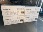 3-delige Tuin Loungeset / Tuinmeubelset – Bruin - Nieuw, Ophalen of Verzenden, Nieuw