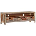 vidaXL TV-meubel 130x30x40 cm massief acaciahout, 100 tot 150 cm, Verzenden, Nieuw, Minder dan 100 cm