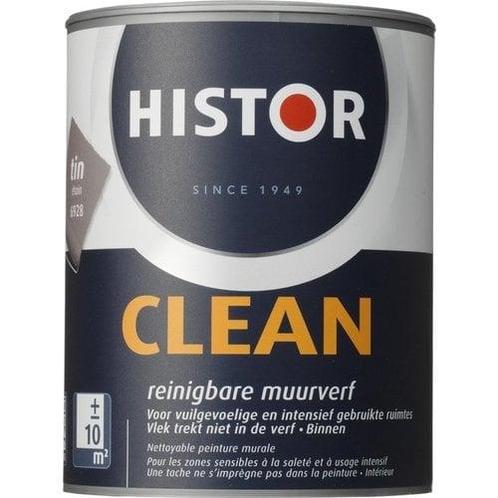 Histor Clean Muurverf - Zonlicht Ral 9010 - 2,5 liter, Doe-het-zelf en Verbouw, Verf, Beits en Lak, Nieuw, Verzenden