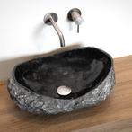 Waskom Loutro Kev B Rechthoek 50x35x20 cm Marmer Black, Ophalen of Verzenden, Nieuw, Overige typen