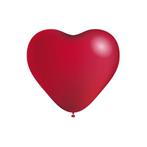 Rode Hartjes Ballonnen 25cm 6st, Nieuw, Verzenden