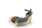 Castaner Sleehakken in maat 38 Blauw, Schoenen met hoge hakken, Gedragen, Castaner, Verzenden
