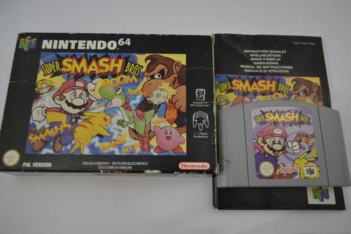 Super Smash Bros (N64 NEU6 CIB), Spelcomputers en Games, Games | Nintendo 64, Zo goed als nieuw, Verzenden