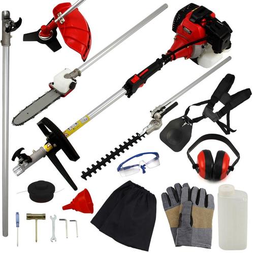 T-Mech 5-in-1 Multitool voor de Tuin - Heggenschaar,, Doe-het-zelf en Verbouw, Gereedschap | Overige machines, Verzenden