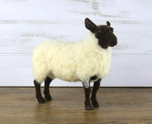 Naaldvilt-pakket Schaap, Hobby en Vrije tijd, Vilt, Overige typen, Nieuw, Wolvilt, Ophalen of Verzenden