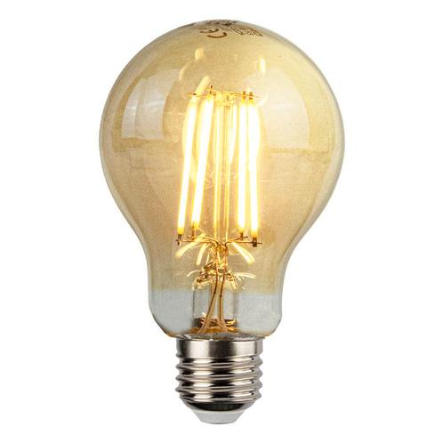 LED Filament amber lamp 8W A60 E27 Dimbaar - 2500K, Huis en Inrichting, Lampen | Losse lampen, E27 (groot), Soft of Flame, Nieuw