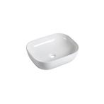 Wastafel Julia 50x40x14cm glans wit, Verzenden, Nieuw