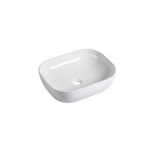 Wastafel Julia 50x40x14cm glans wit, Doe-het-zelf en Verbouw, Sanitair, Verzenden