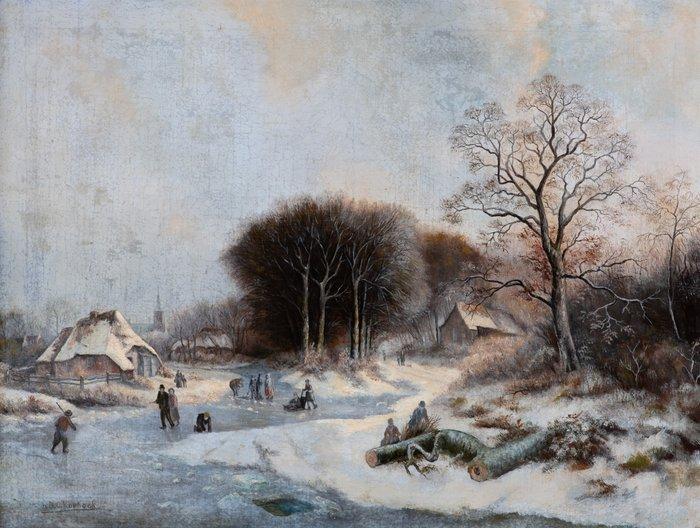 Barend Cornelis Koekkoek (1803-1862) Naar, Naar - Hollands, Antiek en Kunst, Kunst | Schilderijen | Klassiek