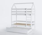 Stapelbed - kinderbed - huisje - 80x160 cm - met bedlade..., Kinderen en Baby's, Kinderkamer | Bedden, Ophalen of Verzenden, Nieuw