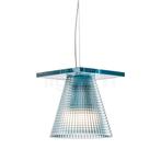 Kartell Light-Air Hanglamp, blauw - met reliø«f patroon, Huis en Inrichting, Verzenden, Nieuw
