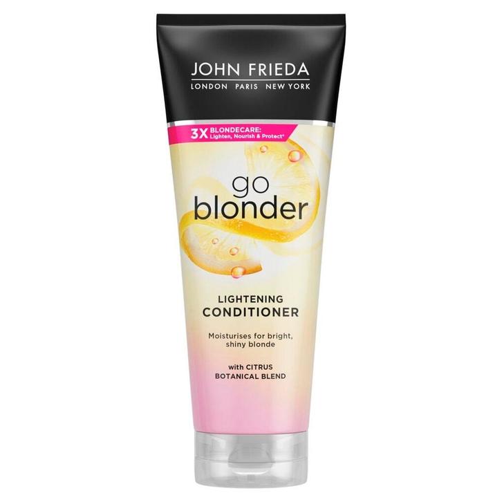 John Frieda Sheer Blonde Go Blonder Lightening Conditioner, Sieraden, Tassen en Uiterlijk, Uiterlijk | Haarverzorging, Shampoo of Conditioner