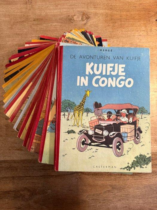 Kuifje - 1 t/m 22 + de Alfa kunst + Catalogus Ottens -, Boeken, Stripboeken