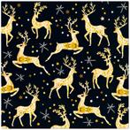 PAW - Lunch servetten - Golden Reindeer Charm, Nieuw
