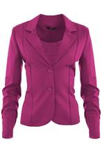 -50% Maicazz  Maicazz Zizo vives blazer  maat 42, Kleding | Dames, Verzenden, Nieuw, Rood