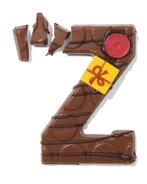 HEMA Handgedecoreerde chocoladeletter melk Z 180g, Diversen, Sinterklaas, Verzenden, Nieuw
