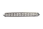 Broche Platina - 2.80ct. tw. Diamant (Natuurlijk) - Vintage, Sieraden, Tassen en Uiterlijk, Antieke sieraden