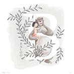 Kunstdruk Disney The Jungle Book 30x30cm, Verzenden, Nieuw