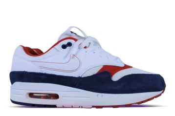 SALE! Nike Air Max 1 USA White Red Blue • 42 42.5 45 46 beschikbaar voor biedingen