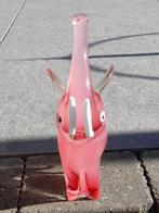 Murano - sculptuur, Eléphant - 18 cm - Glas