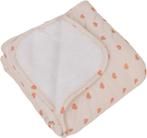 MamaLoes Hartjes Fleece 70x90cm Babydeken ML010613, Kinderen en Baby's, Dekens, Slaapzakjes en Inbakerproducten, Verzenden, Nieuw