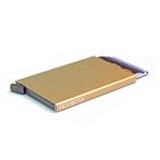 Figuretta Aluminium Hardcase RFID Cardprotector Lichtgoud, Nieuw, Overige merken, Verzenden, Overige kleuren