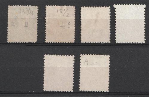 Nederland 1867/1868 - Koning Willem III - serie met, Postzegels en Munten, Postzegels | Nederland