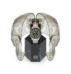 Philipp Plein PWYBA0623 GMT-I Challenger horloge, Nieuw, Overige merken, Staal, Staal