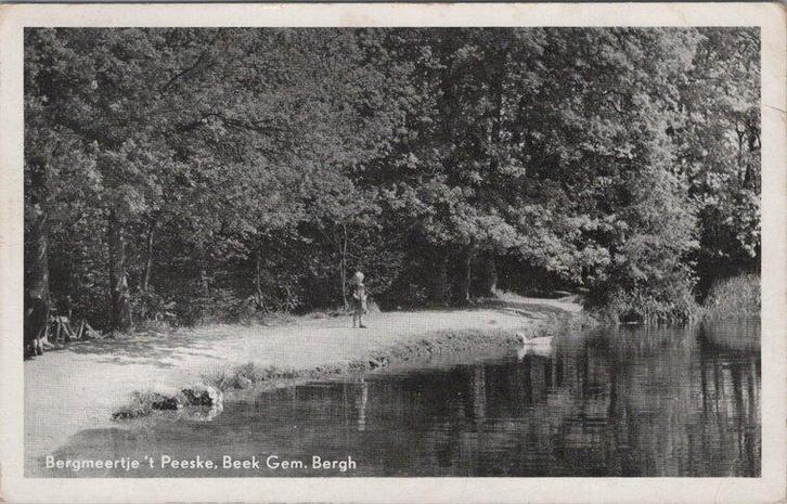 BEEK - Bergmeertje t Peeske. Beek. Gem. Bergh, Verzamelen, Ansichtkaarten | Nederland, Verzenden