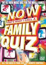 Now Thats What I Call a Family Quiz DVD (2008) cert E, Zo goed als nieuw, Verzenden