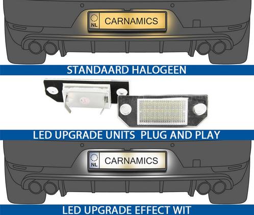 Carnamics Kentekenplaat Verlichting | Ford Focus 04-08 3-d /, Auto-onderdelen, Verlichting, Nieuw, Verzenden