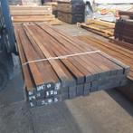 Ca. 42x Hardhouten paal, 7 x 7 x 400 cm, Nieuw