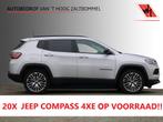 Compass 4xe 190 Plug-in Hybrid Electric Night Eagle, Auto's, Jeep, Automaat, Gebruikt, Leder en Stof, Compass