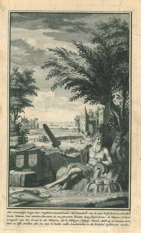 Cartografische prent van South Holland, Antiek en Kunst, Kunst | Etsen en Gravures
