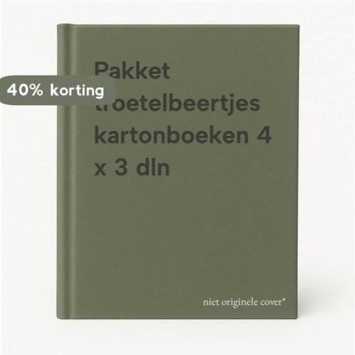 Pakket troetelbeertjes kartonboeken 4 x 3 dln 9789024397853, Boeken, Prentenboeken en Plaatjesalbums, Gelezen, Verzenden