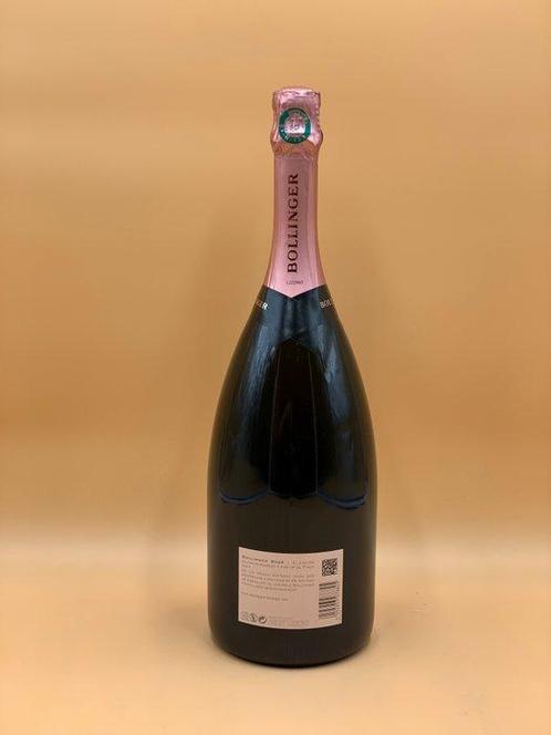 Bollinger, Rosé - Champagne Brut - 1 Magnum (1,5 L), Verzamelen, Wijnen