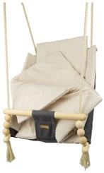 Babywiegschommel - max. 20 kg - grijs en beige, Kinderen en Baby's, Speelgoed | Buiten | Speeltoestellen, Ophalen of Verzenden