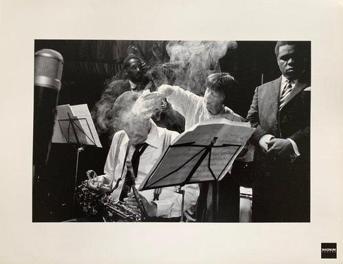 Guy Le Querrec (1941) - Dexter Gordon, Freddie Hubbard & Ron, Antiek en Kunst, Kunst | Designobjecten