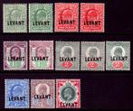 British Levant 1905/1912 - Levant overprintset - Stanley, Postzegels en Munten, Gestempeld