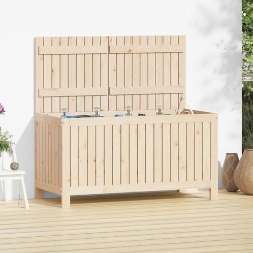 vidaXL Tuinbox 121x55x64 cm massief grenenhout, Tuin en Terras, Overige Tuin en Terras, Nieuw, Verzenden